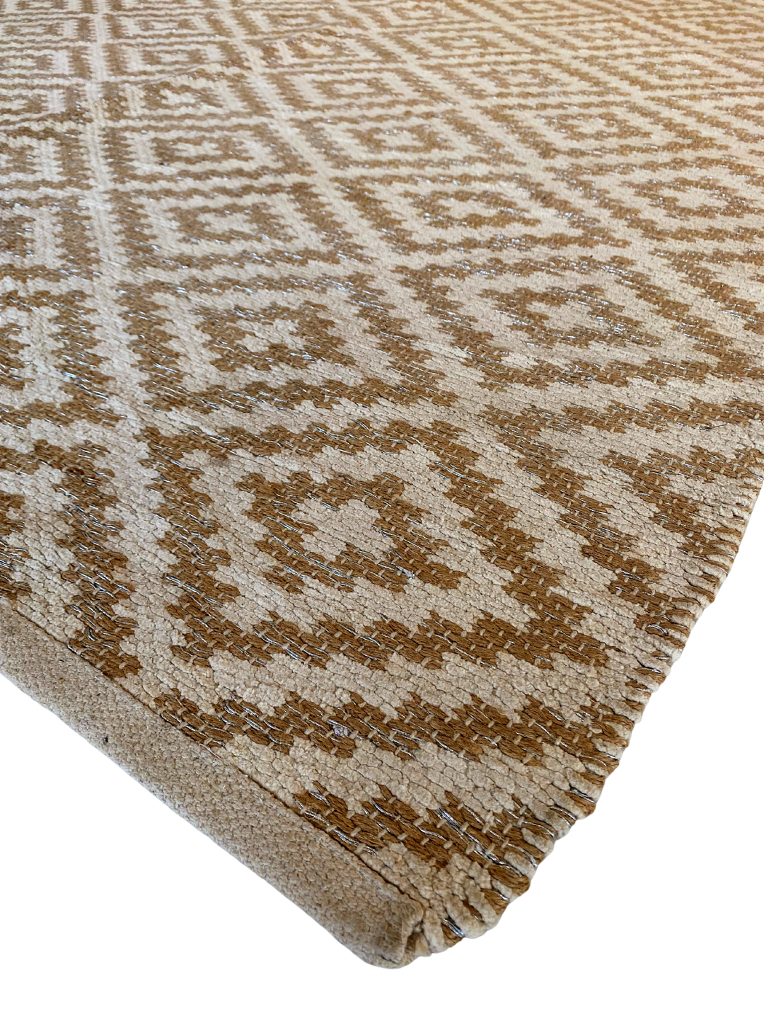 Diamond Flatweave Rug - Size: 7.2 x 5.3 - Imam Carpet Co