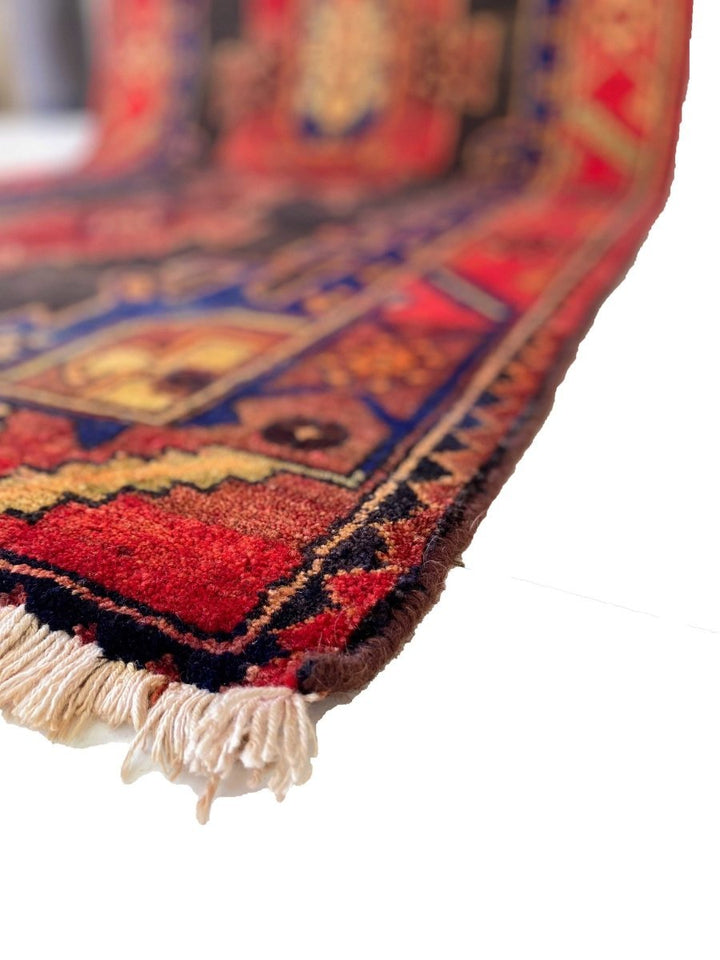 Abrush Tribal Runner - Size: 9.5 x 3.3 - Imam Carpet Co