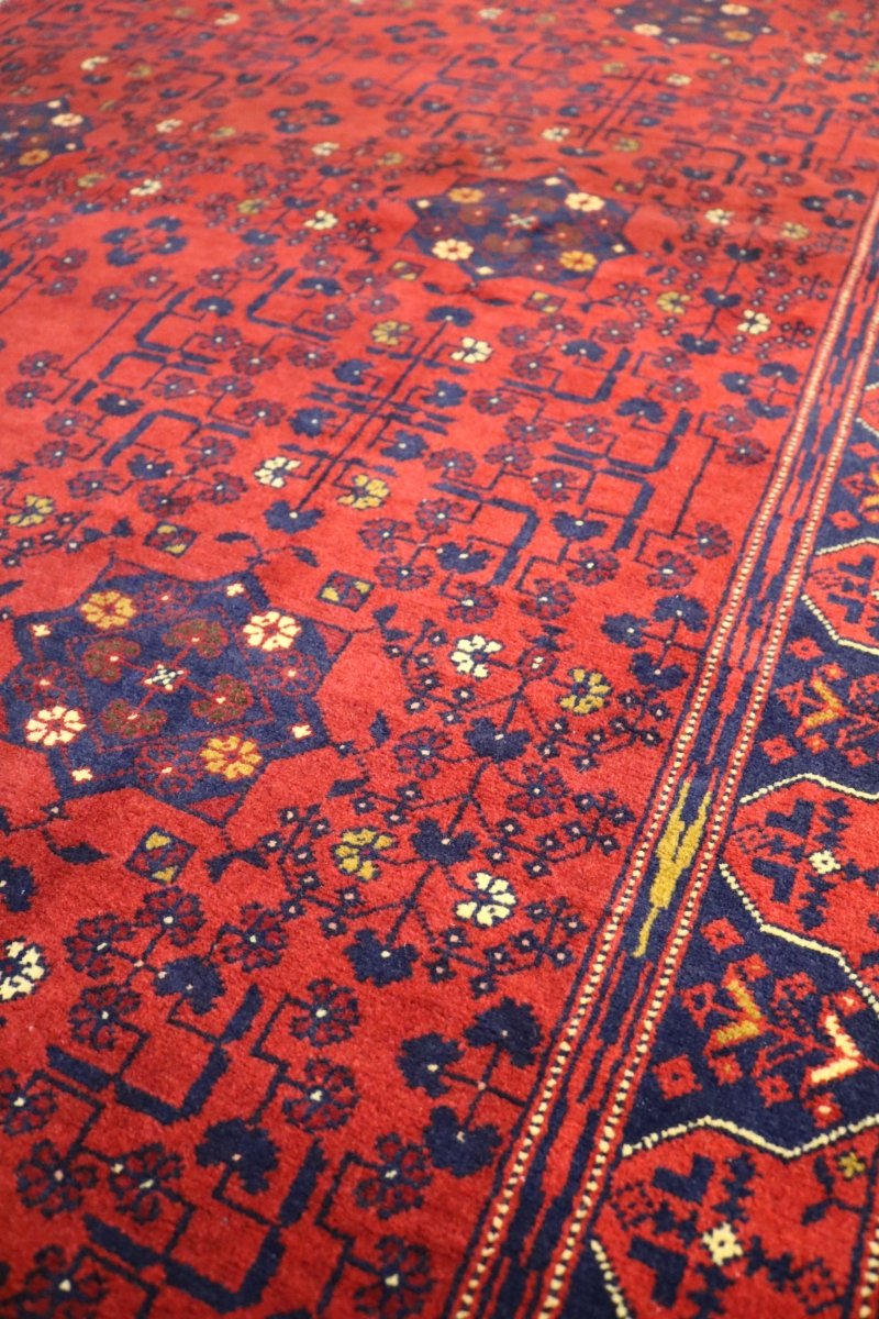 Afghani - 6.9 x 4.10 - Mazaar Sharif Handmade Carpet - Imam Carpets - Online Shop