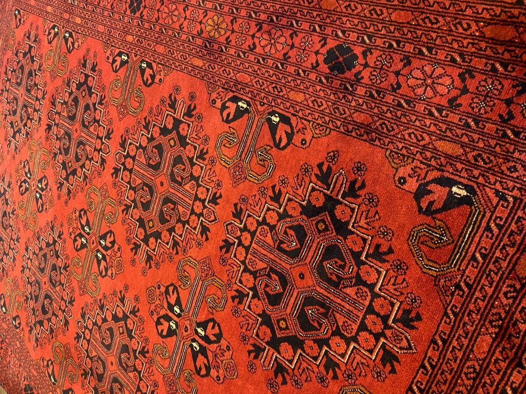 Afghani - 9.3 x 6.6 - Mazar Sharif Handmade Carpet - Imam Carpets - Online Shop