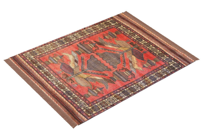 Afghani Barjesta - 4.5 x 6 - Tribal Handmade Kilim - Imam Carpets - Online Shop