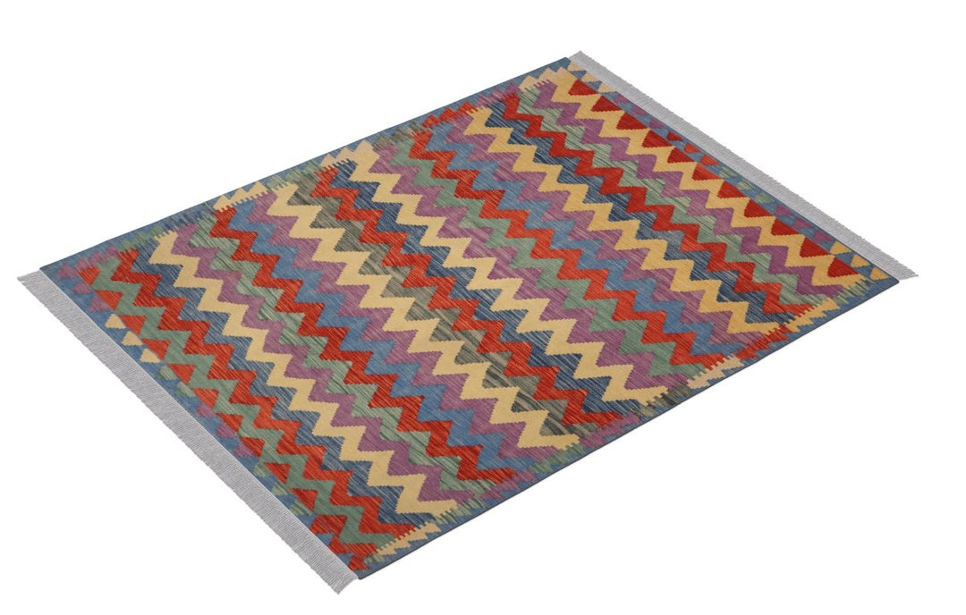 Afghani Chobi - 5.6 x 4.1 - Handmade Kilim - Imam Carpets - Online Shop