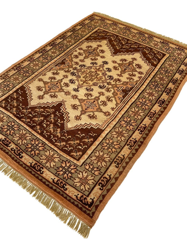 Afghani Kargai Rug - Size: 7 x 5.1 - Imam Carpet Co. Home