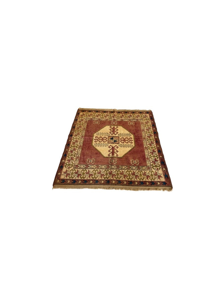 Afghani kargayi Rug - size: 5.6 x 5.3 - Imam Carpet Co. Home