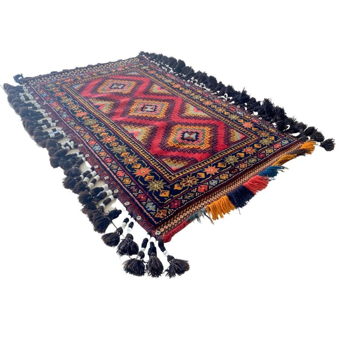 Afghani Pillow Rug - Size: 3.11 x 2.11 - Imam Carpets - Online Shop