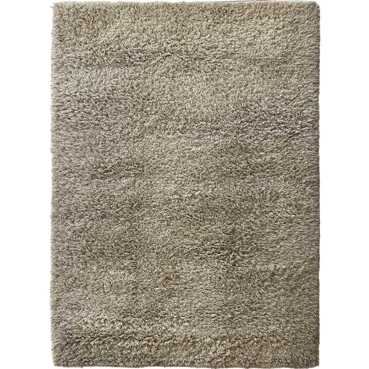 Beige Medium Pile Shaggy - Size: 5.3 x 7.7 - Imam Carpet Co. Home