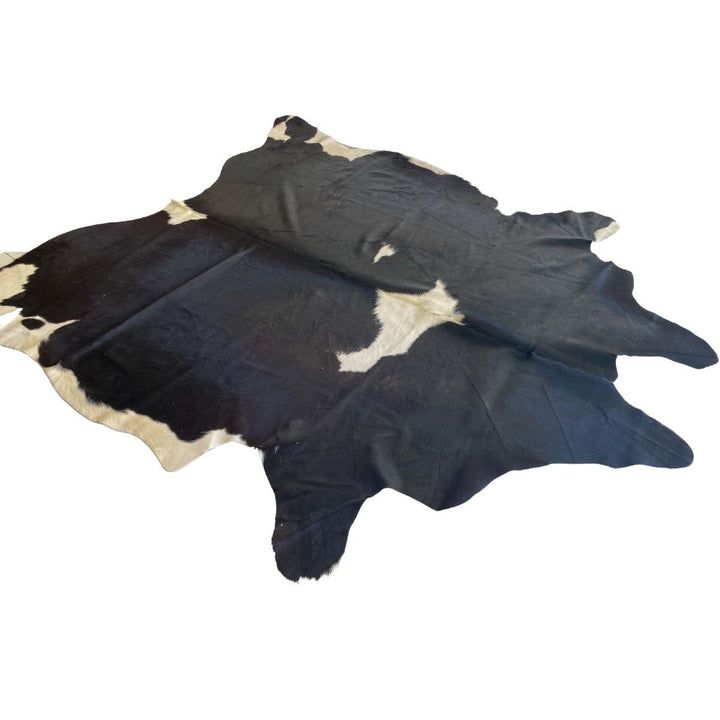 Black & White Authentic Cowhide - Size: 10.2 x 7.9 - Imam Carpets - Online Shop