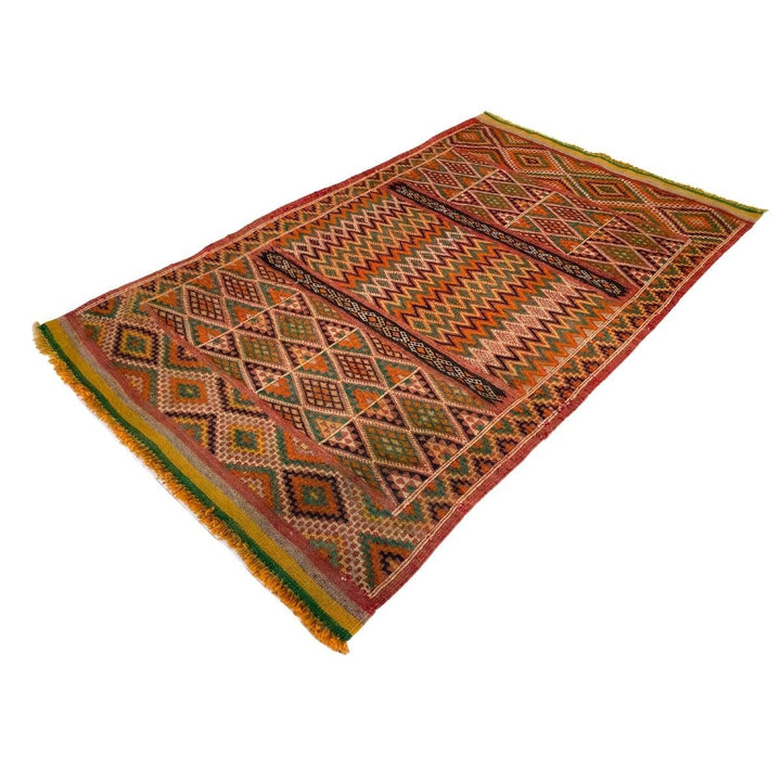 Bohemian Sumak Kilim - Size: 5.9 x 3.6 - Imam Carpets - Online Shop