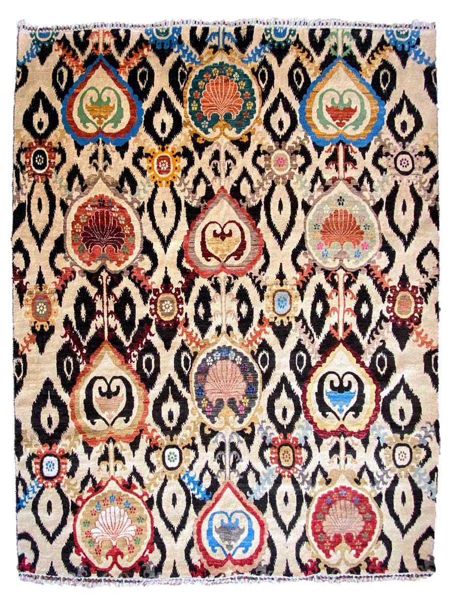 Bohome Suzani Rug - Size: 10 x 8.2 - Imam Carpet Co