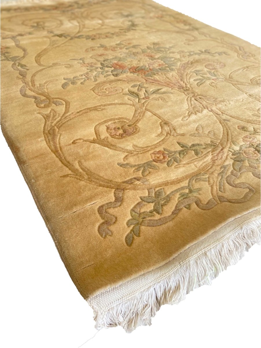 Chinese Floral Rug - Size: 5.10 x 4 - Imam Carpets Online Store