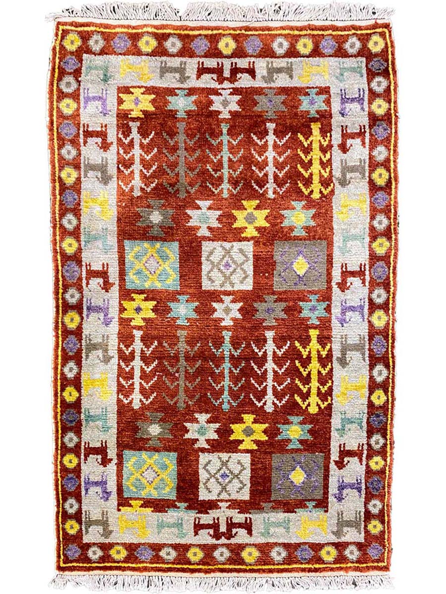 Gabbeh Rug - Size: 5 x 3.1 - Imam Carpet Co