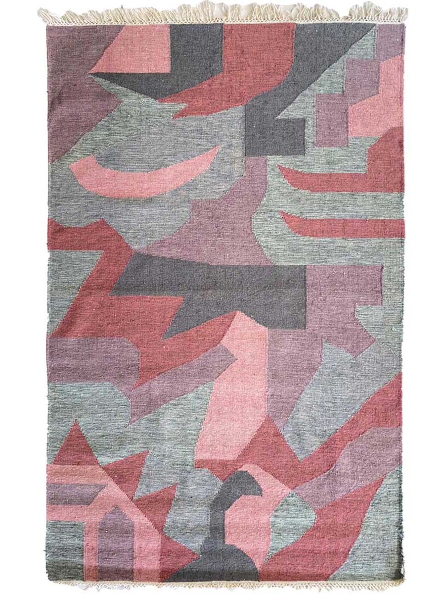 Gray Patches - Size: 6 x 4.3 - Imam Carpet Co