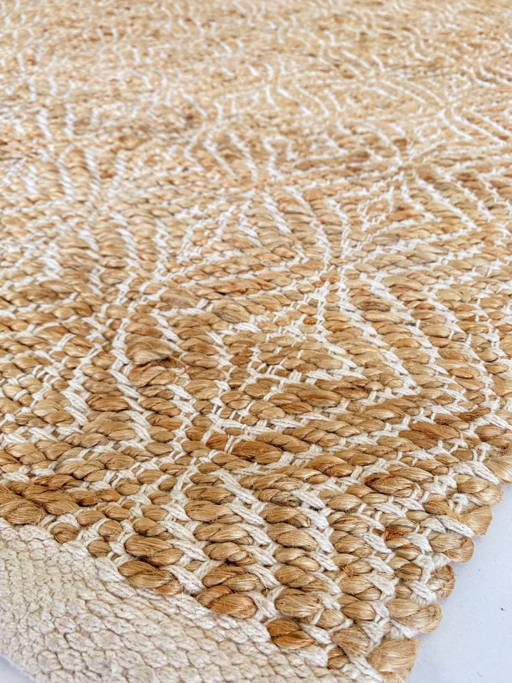 Jute Braided Rug - Size: 6.1 x 3.11 - Imam Carpets Online Store