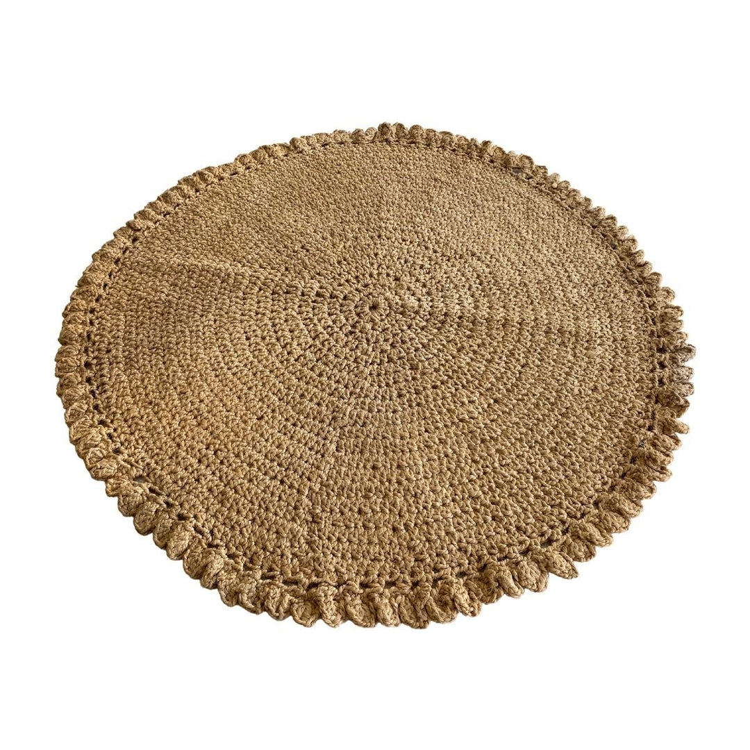 Loop Braided Jute Rug - Size: 3' 5'' - Imam Carpets - Online Shop