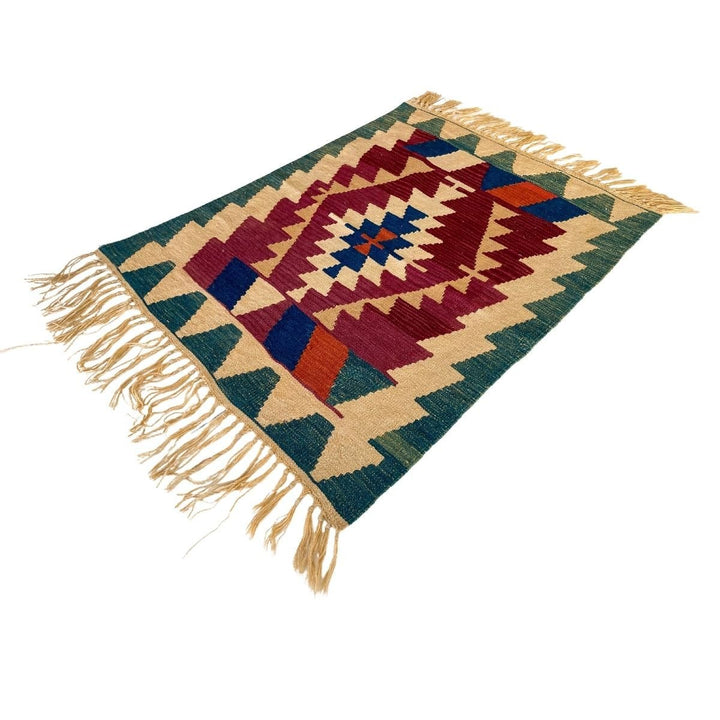 Modern Turkish Kilim - Size: 3.8 x 2.10 - Imam Carpets - Online Shop