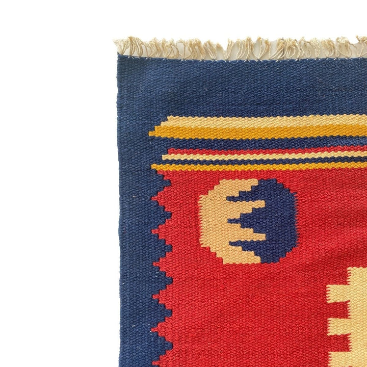 Modern Turkish Kilim - Size: 5.11 x 3.11 - Imam Carpets - Online Shop