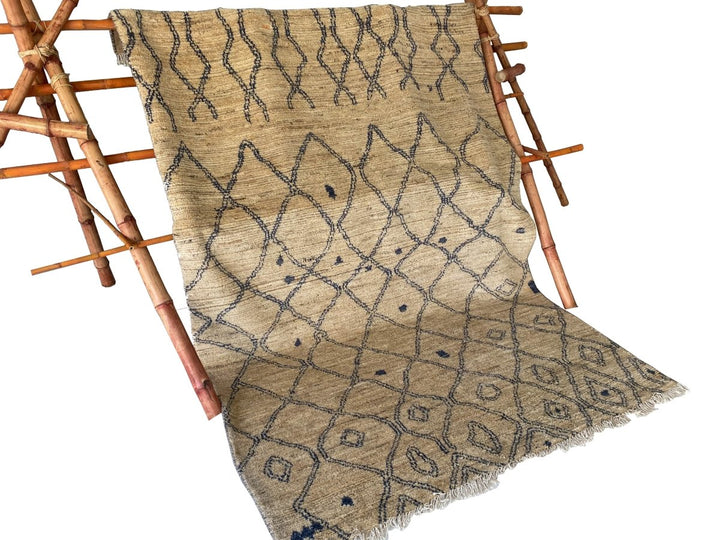 Moroccan Wool Shag Rug - Size: 9 x 6 - Imam Carpets - Online Shop