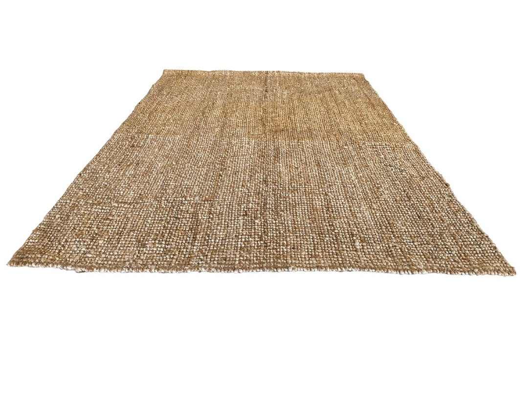 Natural Braided Jute Rug - Size: 6.9 x 4.6 - Imam Carpet Co. Home