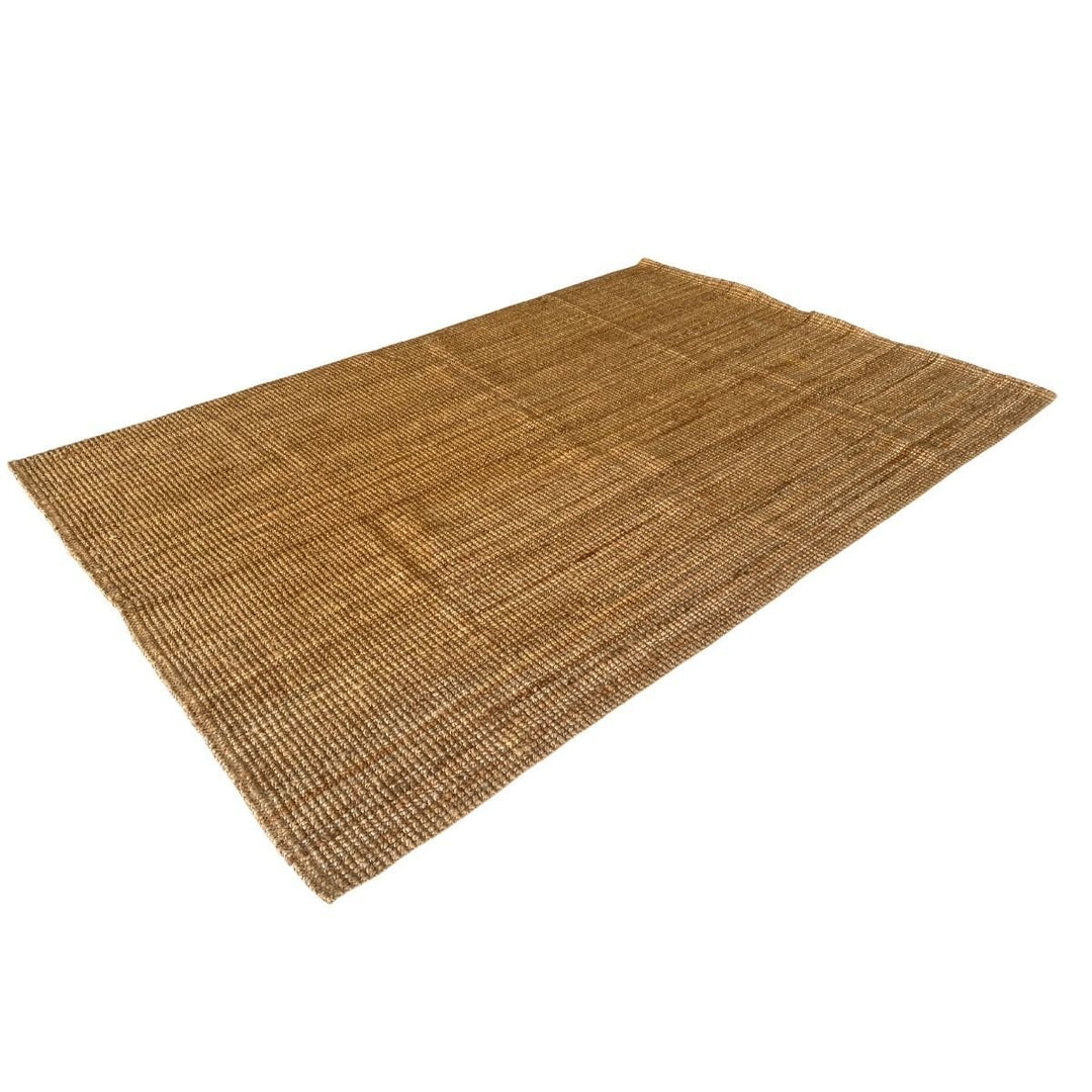 Natural Braided Jute Rug - Size: 7.5 x 5.1 - Imam Carpets - Online Shop