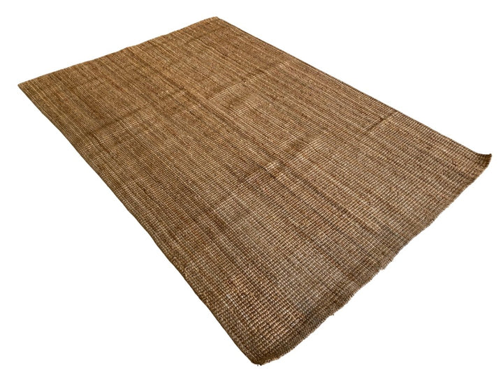 Natural Braided Jute Rug - Size: 7.8 x 5.3 - Imam Carpet Co. Home