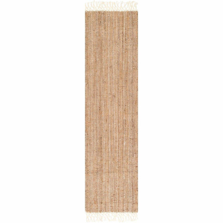 Natural Chunky Jute Runner - Size: 8.2 x 2.6 - Imam Carpets Online Store