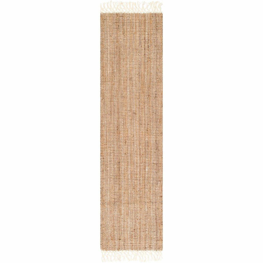 Natural Chunky Jute Runner - Size: 8.2 x 2.6 - Imam Carpets Online Store