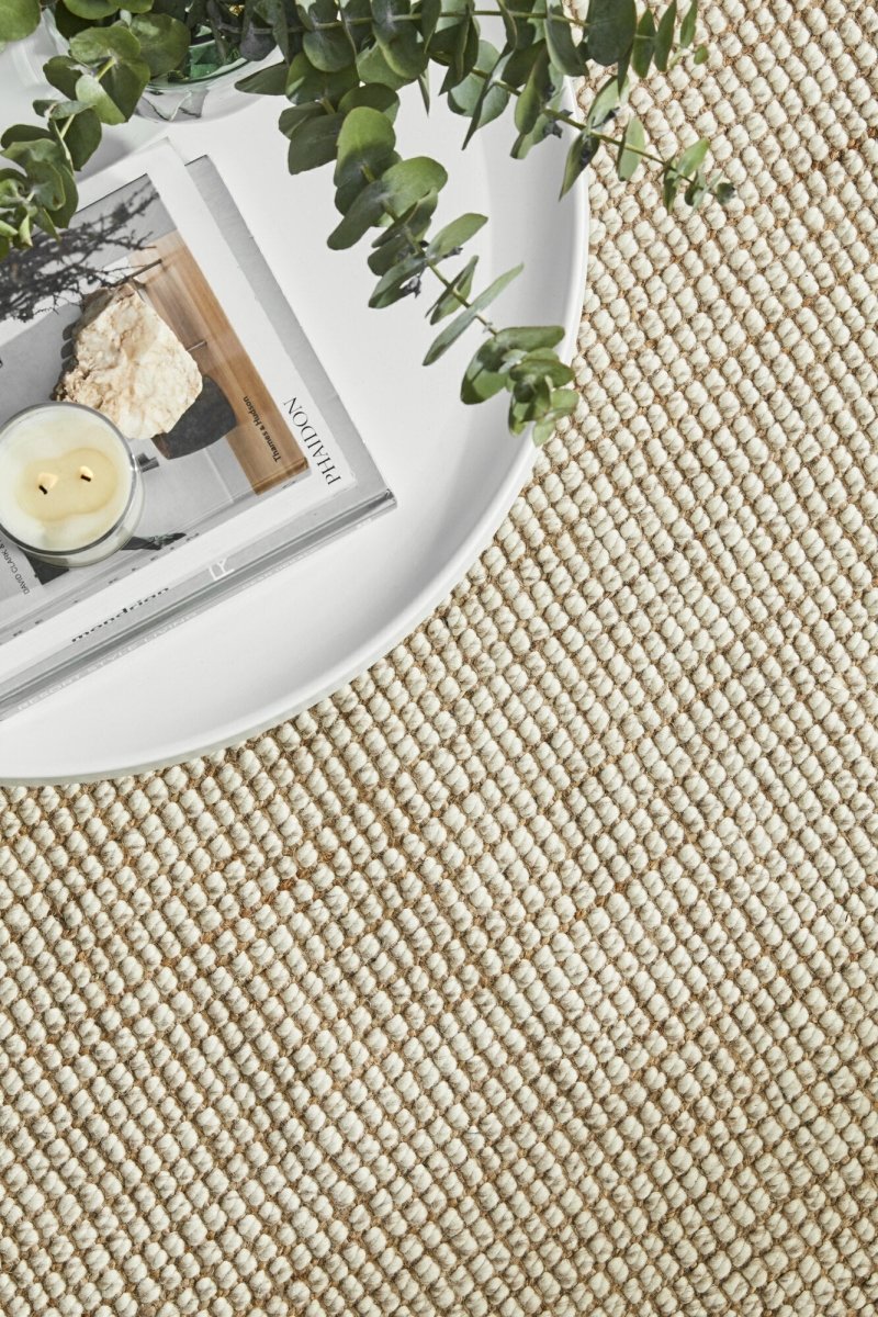 Natural Cream Braided Jute Rug - Size: 12.1 x 9 - Imam Carpets Online Store