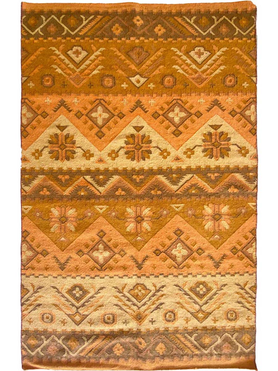 Orange kilim Rug - Size : 8 x 5 - Imam Carpet Co