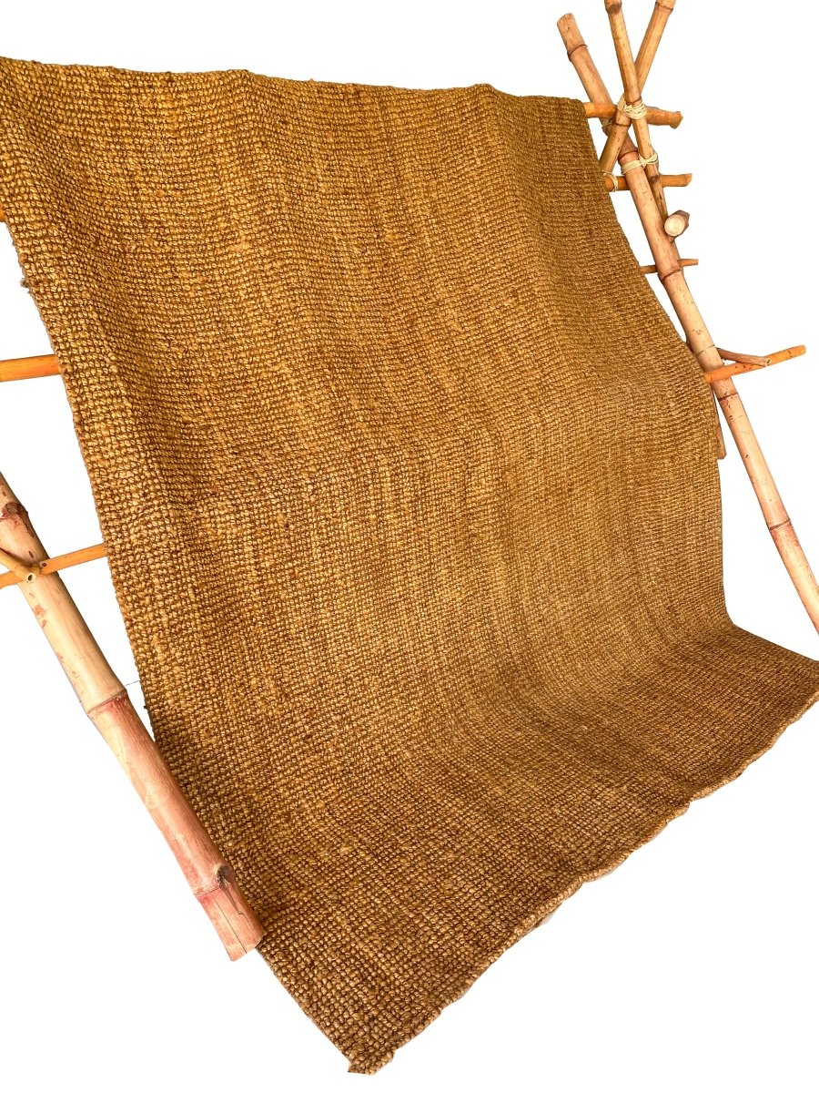 Overdyed Braided Jute Rug - Size: 7.9 x 5.7 - Imam Carpets - Online Shop