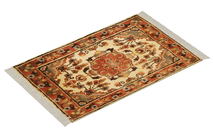 Pakistani - 1.5 x 2.1 - Silk Persian Handmade Carpet - Imam Carpets - Online Shop