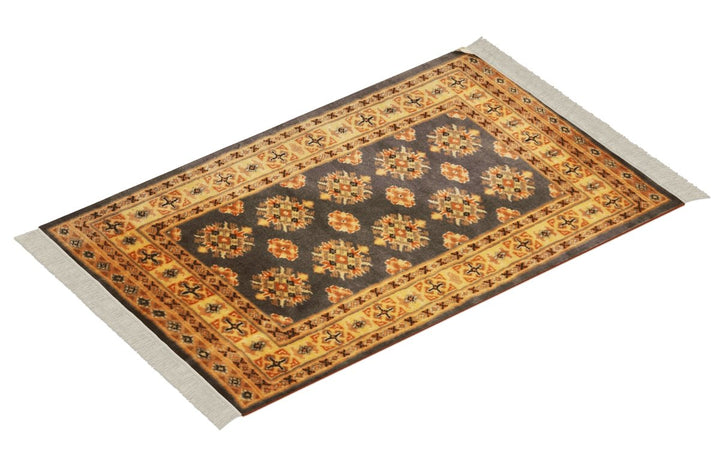 Pakistani - 2 x 2.11 - Silk Jaldar Handmade Carpet - Imam Carpets - Online Shop