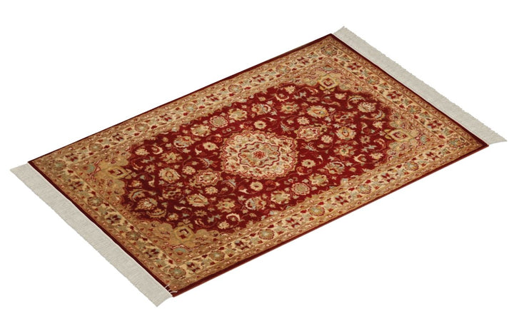 Pakistani - 3 x 5 - Persian Design Double Knot Carpet - Imam Carpets - Online Shop