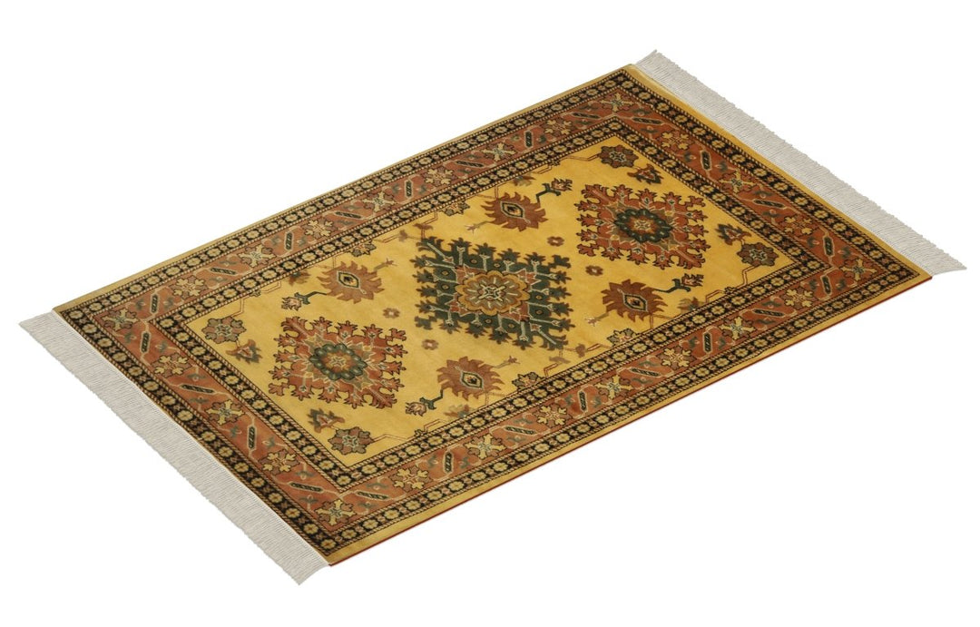 Pakistani - 4 x 6 - Persian Design Double Knot Carpet - Imam Carpets - Online Shop