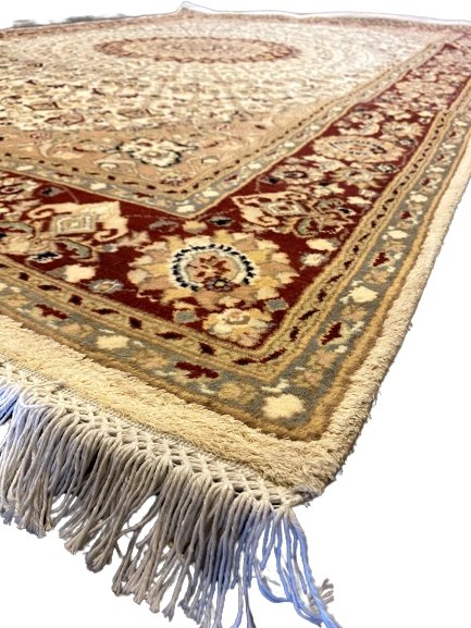 Pakistani - 9.2 x 6- Persian Design Double Knot Carpet - Imam Carpets - Online Shop