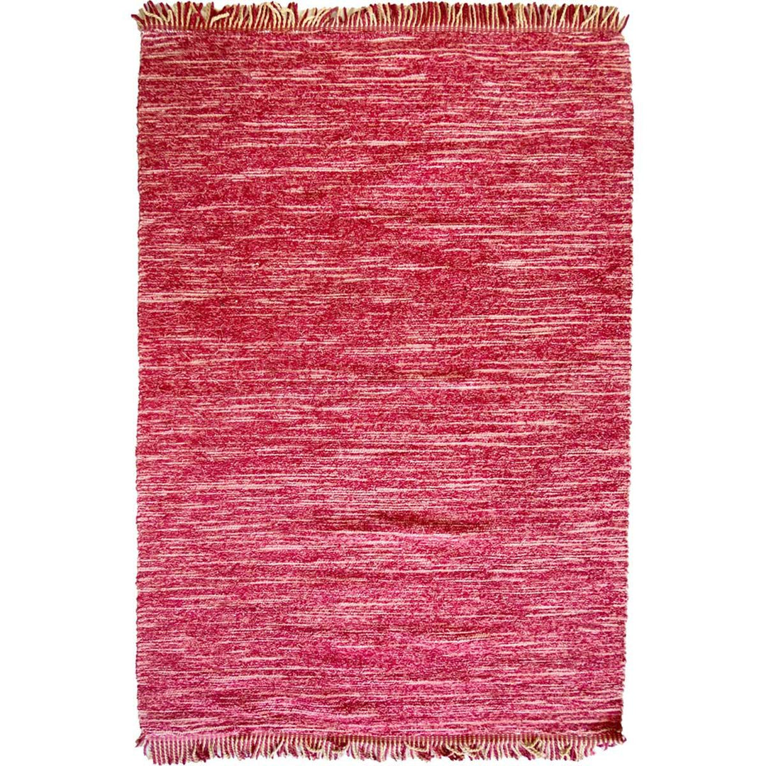 Pink Stripes Rug - Size: 6.8 x 4.7 - Imam Carpets Online Store