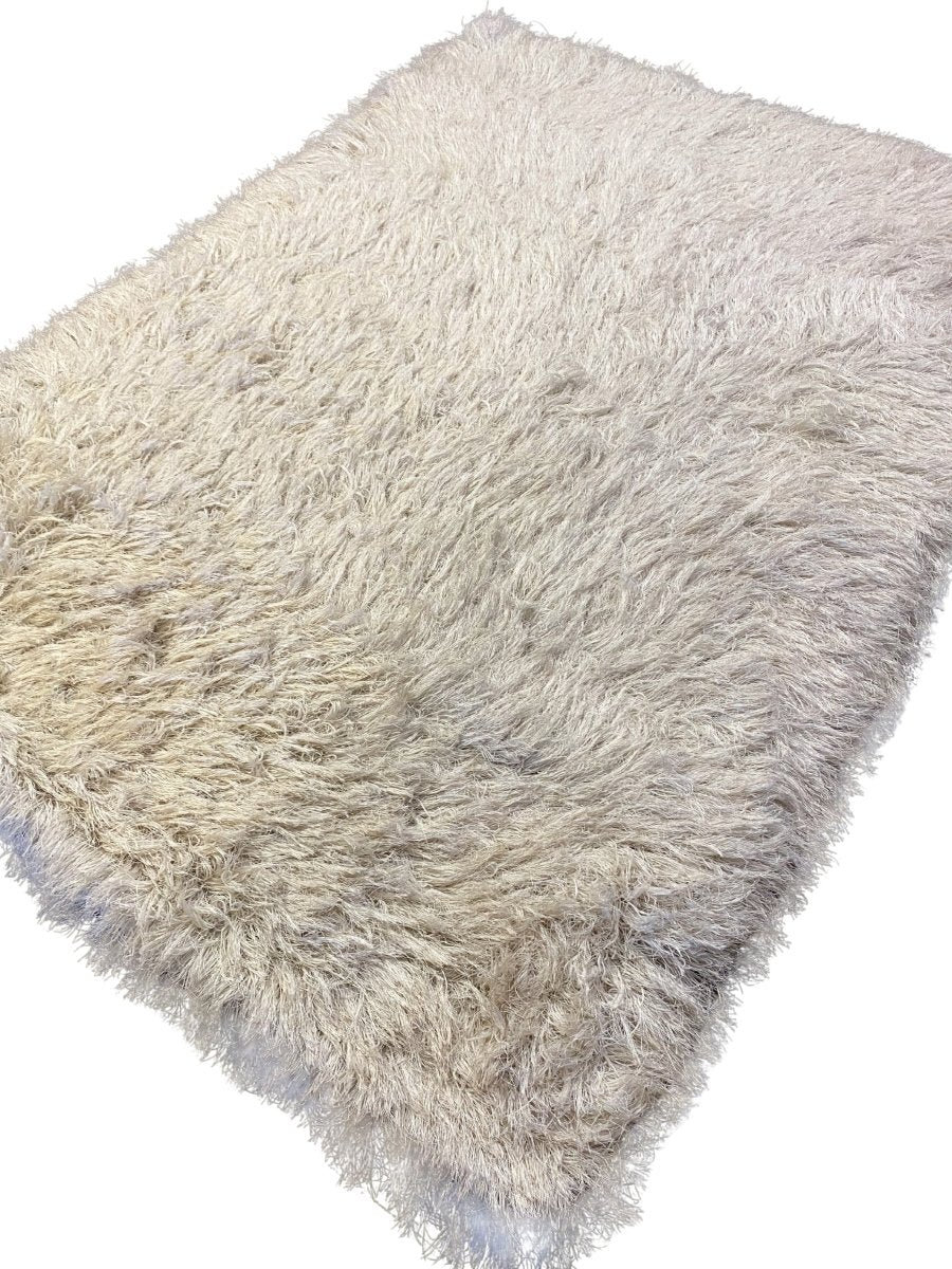 Shaggy - 4.0 x 5.7 - Extra Long Pile Plain Area Rug - Imam Carpets - Online Shop