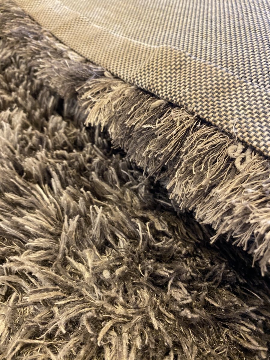Shaggy - 7.3 x 4.7 - Medium Pile Dual Tone Silk Soft Rug - Imam Carpets - Online Shop