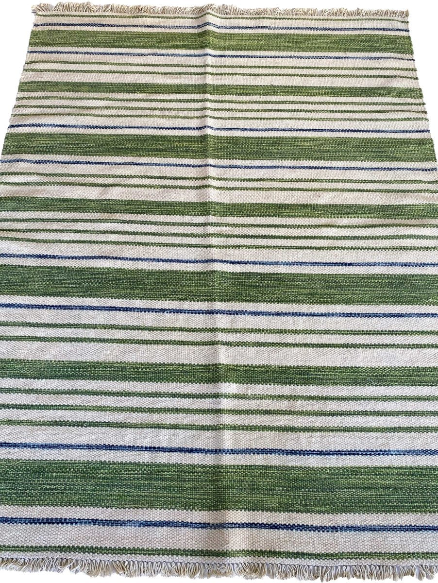 Stripe Rug - Size: 5.10 x 4.5 - Imam Carpets Online Store