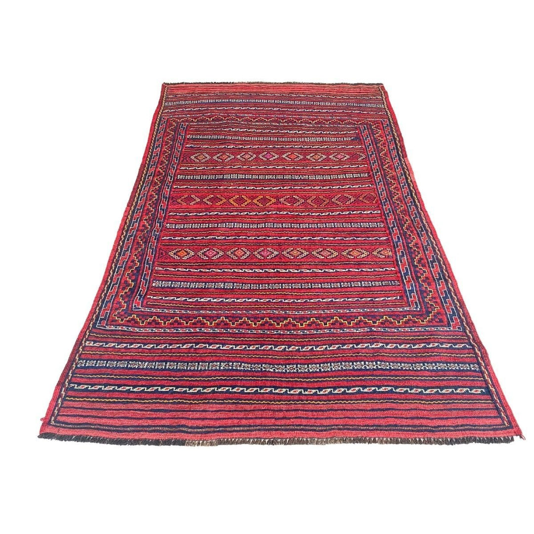 Sumak Kilim - Size: 6 x 3.9 - Imam Carpets - Online Shop