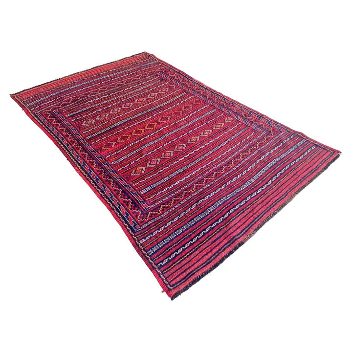 Sumak Kilim - Size: 6 x 3.9 - Imam Carpets - Online Shop