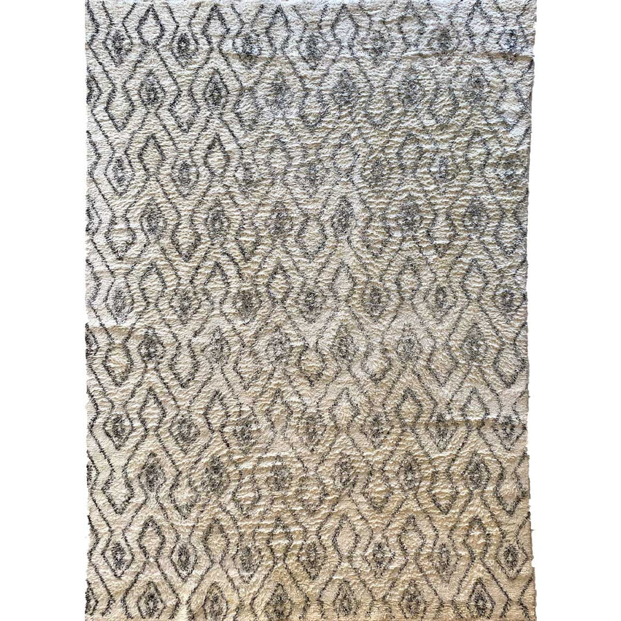 Tasseled Moroccan Rug - Size: 7.10 x 5.2 - Imam Carpet Co. Home