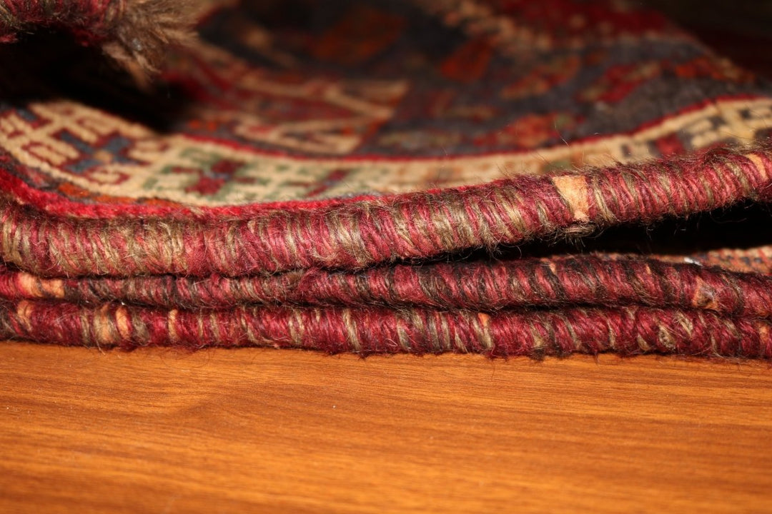 Tribal - 3.10 x 4.11 - Shirazi Persian Handmade Carpet - Imam Carpets - Online Shop
