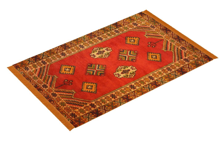 Tribal - 3.6 x 5 - Afghani Handmade Carpet - Imam Carpets - Online Shop