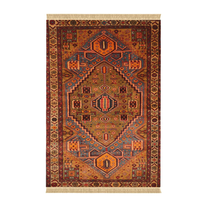 Tribal - 3.7 x 5.2 - Handmade Carpet - Imam Carpets - Online Shop
