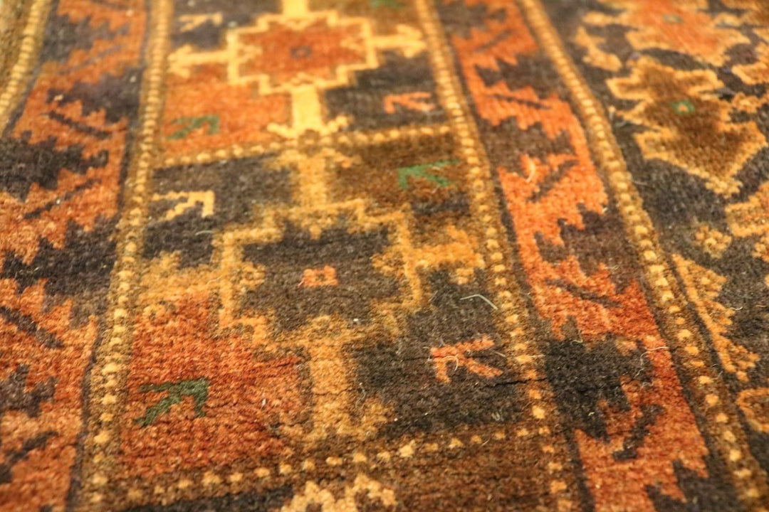 Tribal - 3.7 x 6.4 - Dukhtar Qazi Handmade Carpet - Imam Carpets - Online Shop