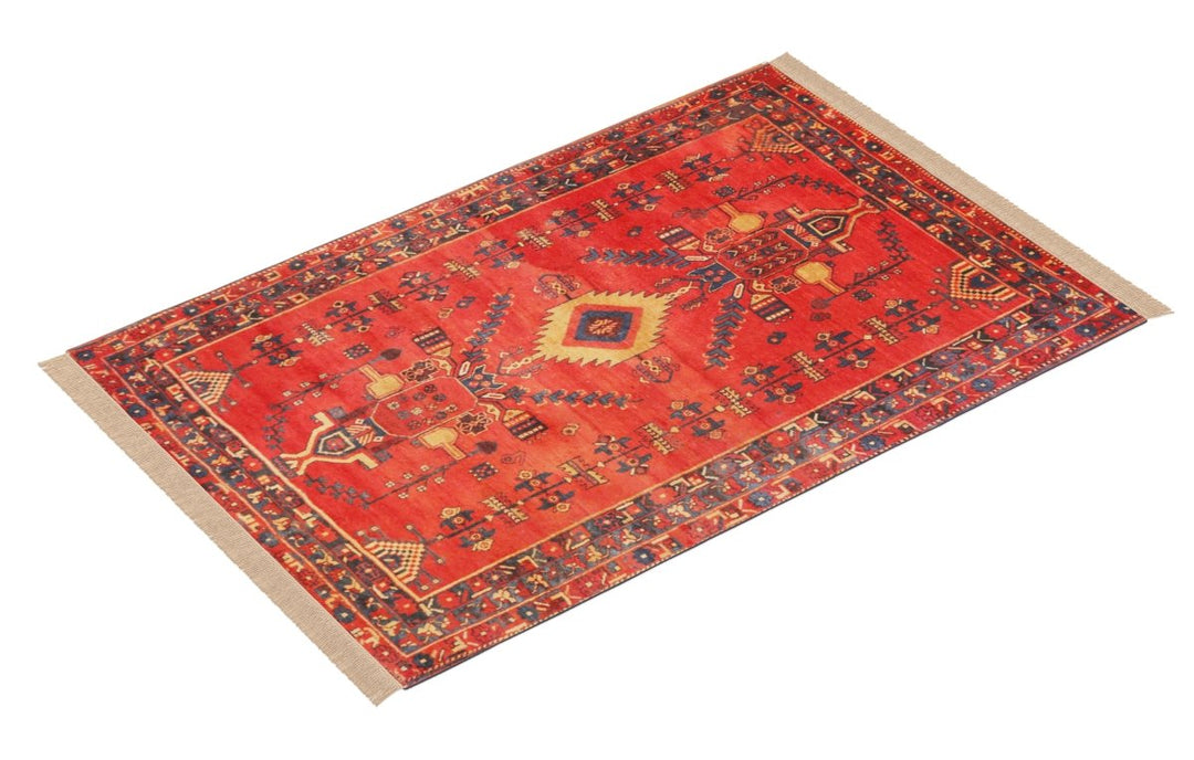 Tribal - 4.11 x 6.2 - Abshari Handmade Carpet - Imam Carpets - Online Shop