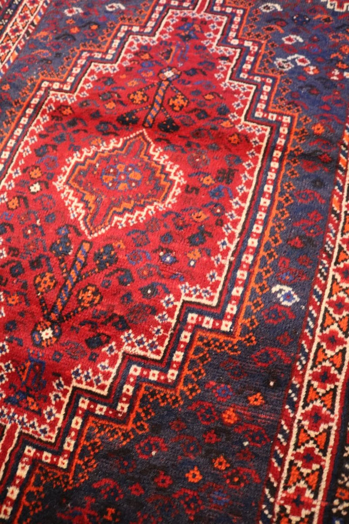 Tribal Irani - 4.2 x 2.10 - Shirazi Kilim - Imam Carpets - Online Shop