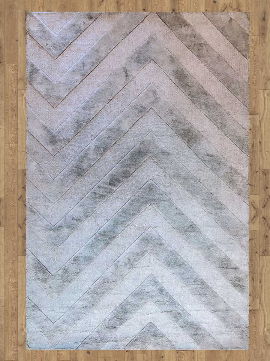 Zigzag Modern Rug - Size: 9.9 x 6.6 - Imam Carpets - Online Shop